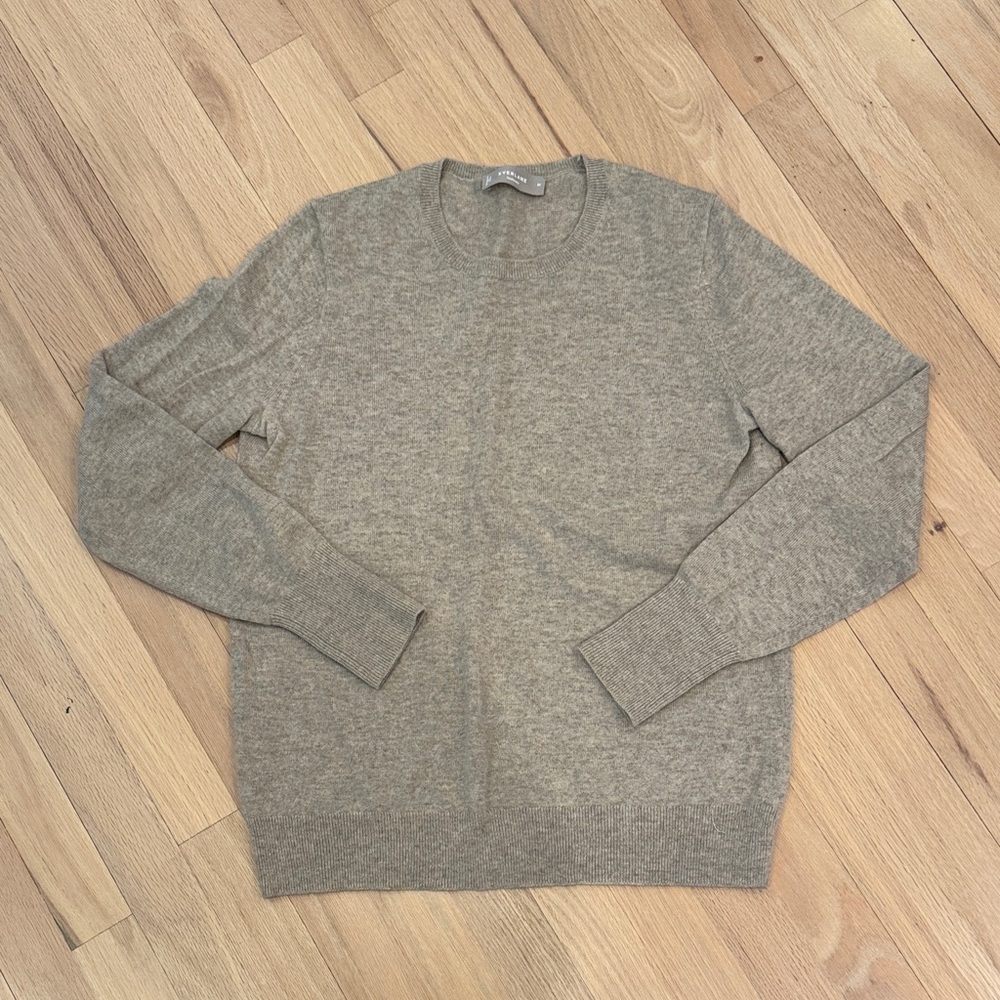 Everlane Beige Cashmere Sweater